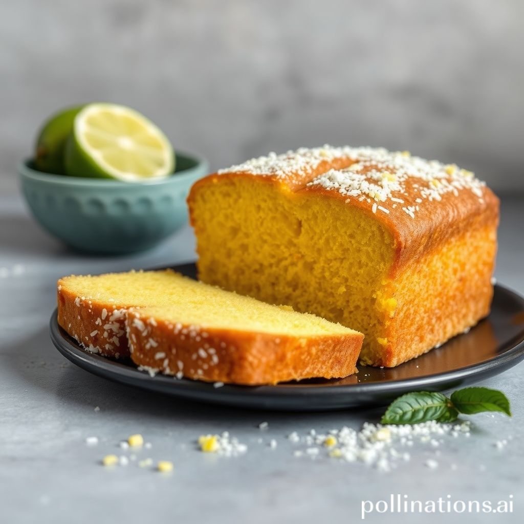 Bizcocho de Limón Saludable