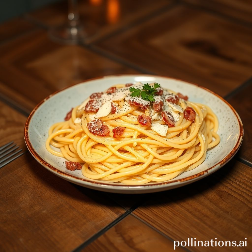Pasta Carbonara Saludable