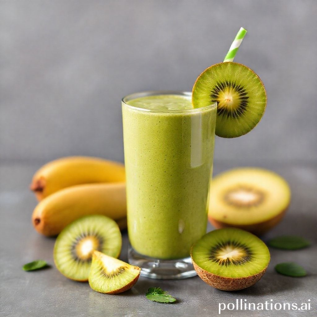 Smoothie de Plátano y Kiwi