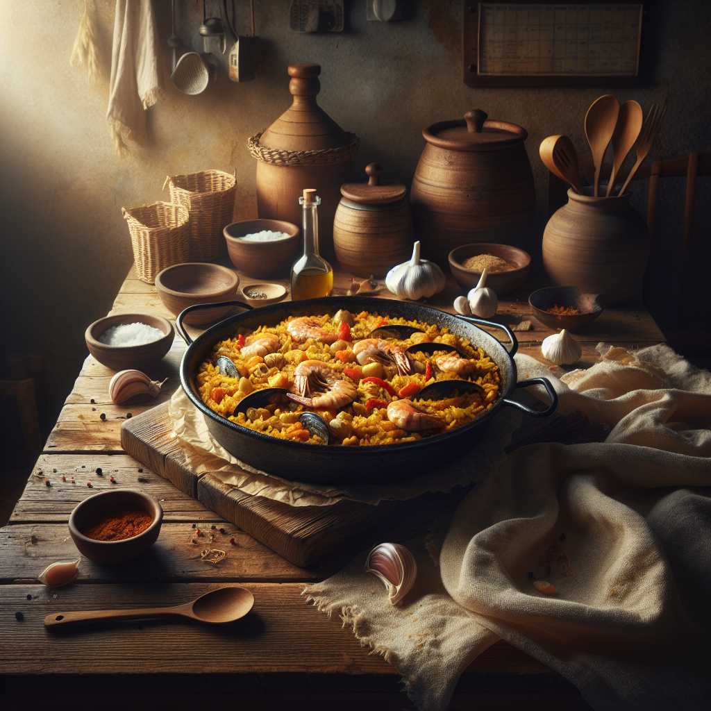 Paella Típica Valenciana