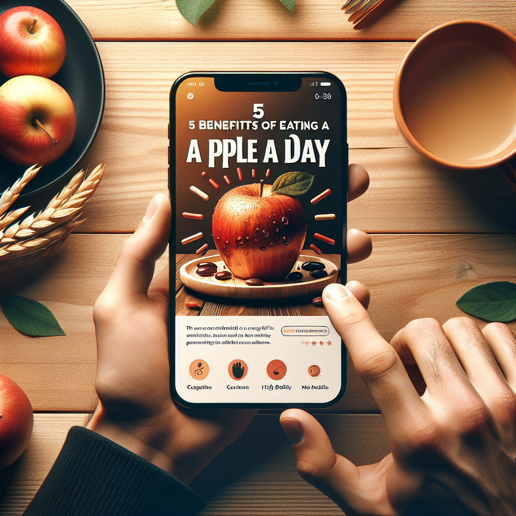 5 beneficios de comerse una manzana al día