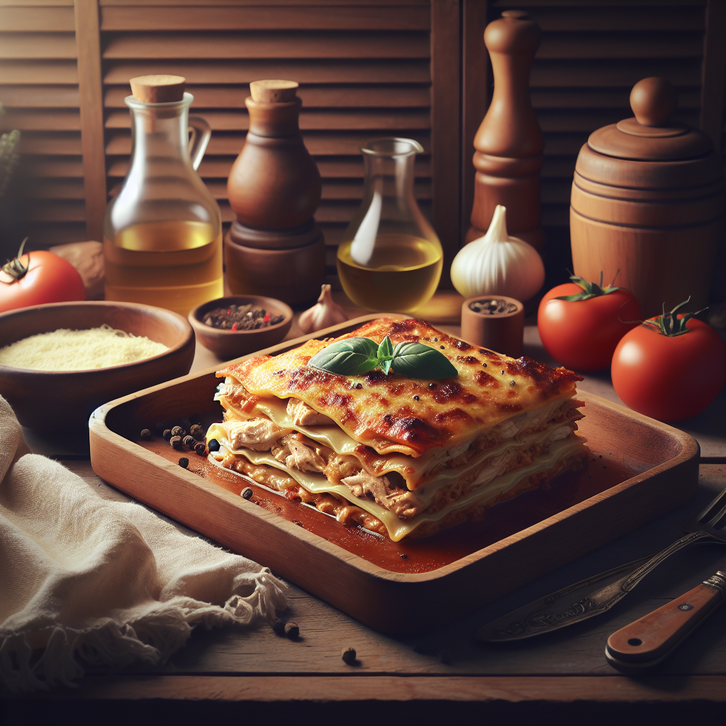 Lasaña de Pollo