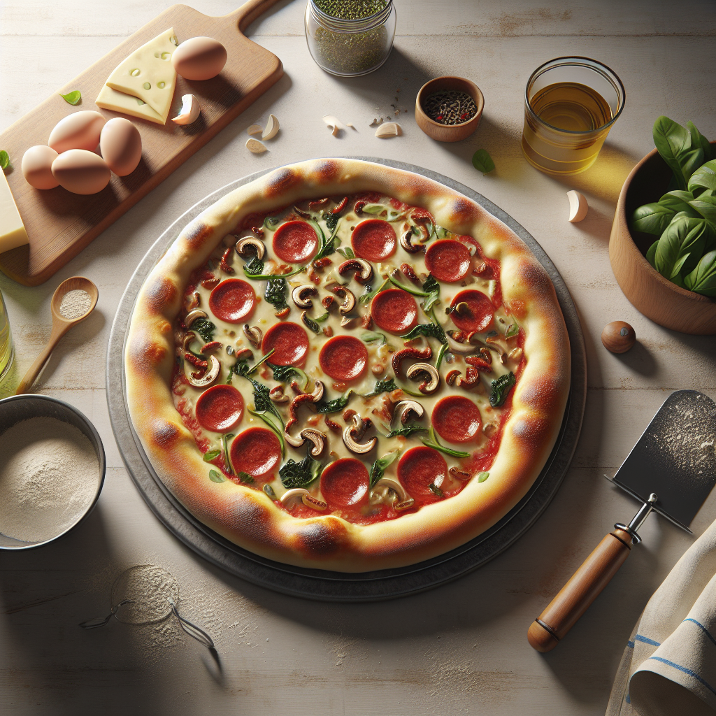 Masa de Pizza Rápida con Levadura Instantánea