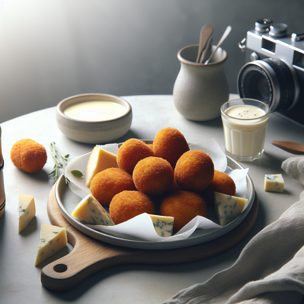 Croquetas de Queso Azul