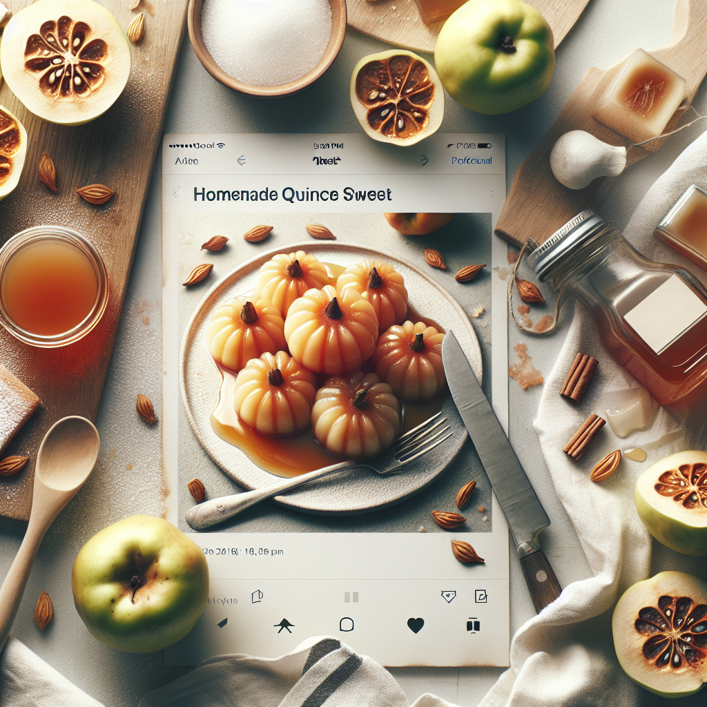 Dulce de Membrillo Casero