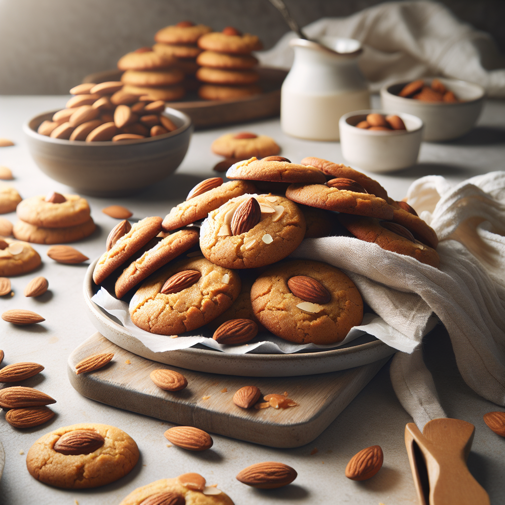 Galletas de Mantequilla con Almendra