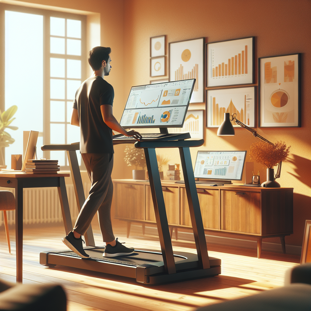 Beneficios de Usar una Cinta para Andar Mientras Teletrabajas