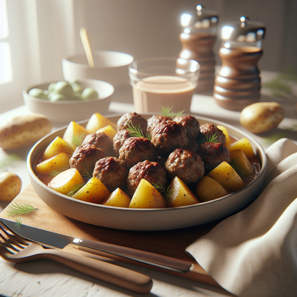 Albóndigas con Patatas