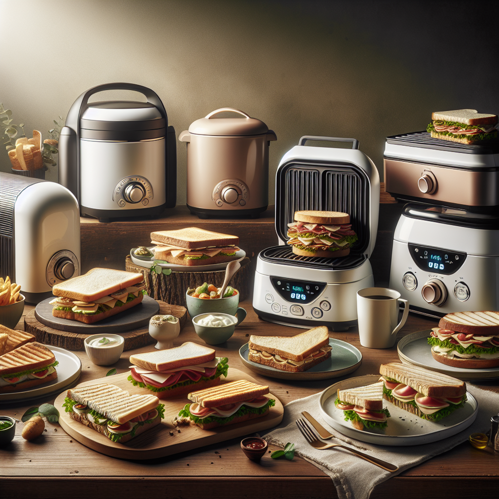 Comparativa de Sandwicheras para Cenas Rápidas y Deliciosas