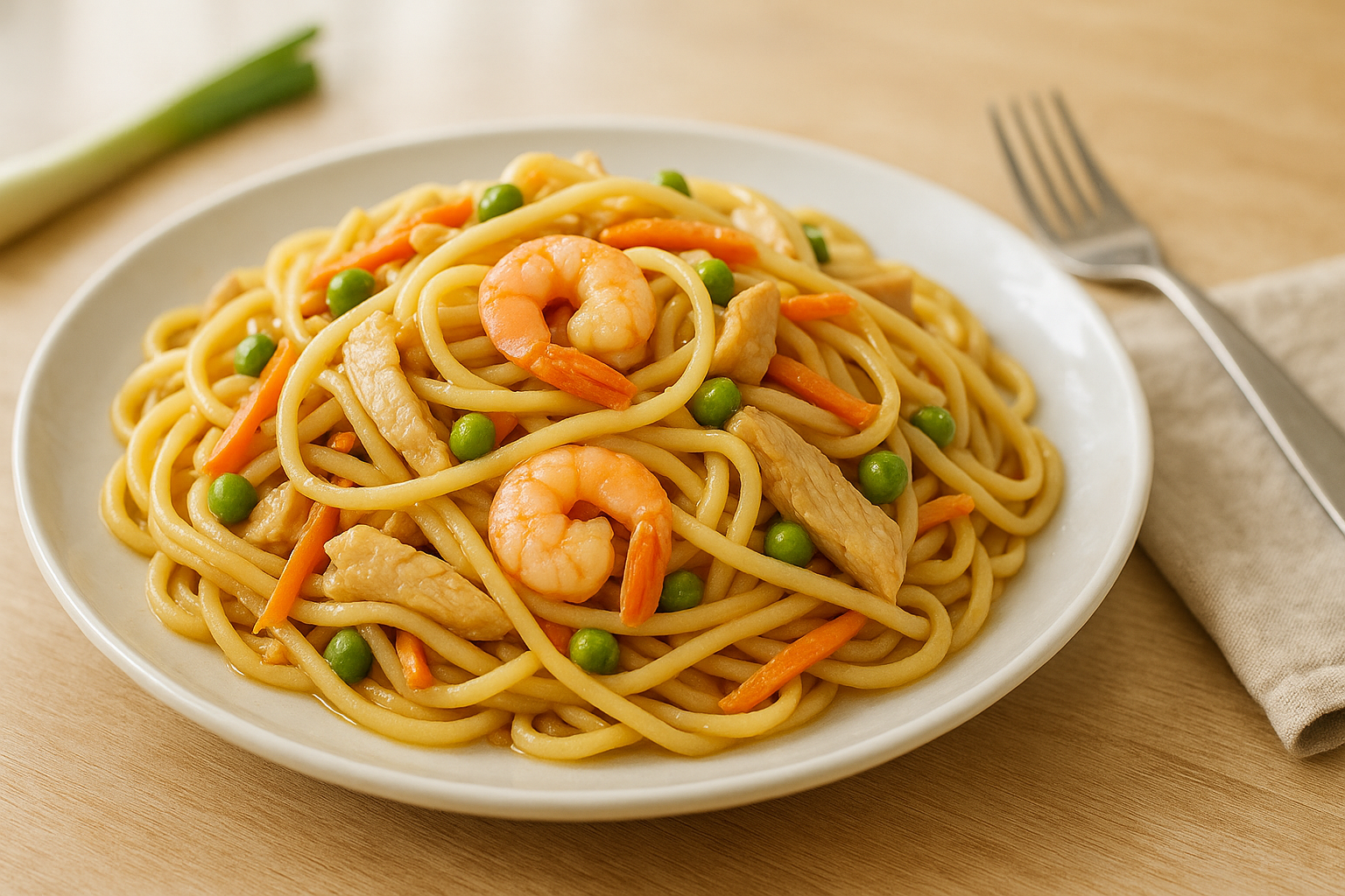 Tallarines Tres Delicias: Un Clásico que Nunca Falla