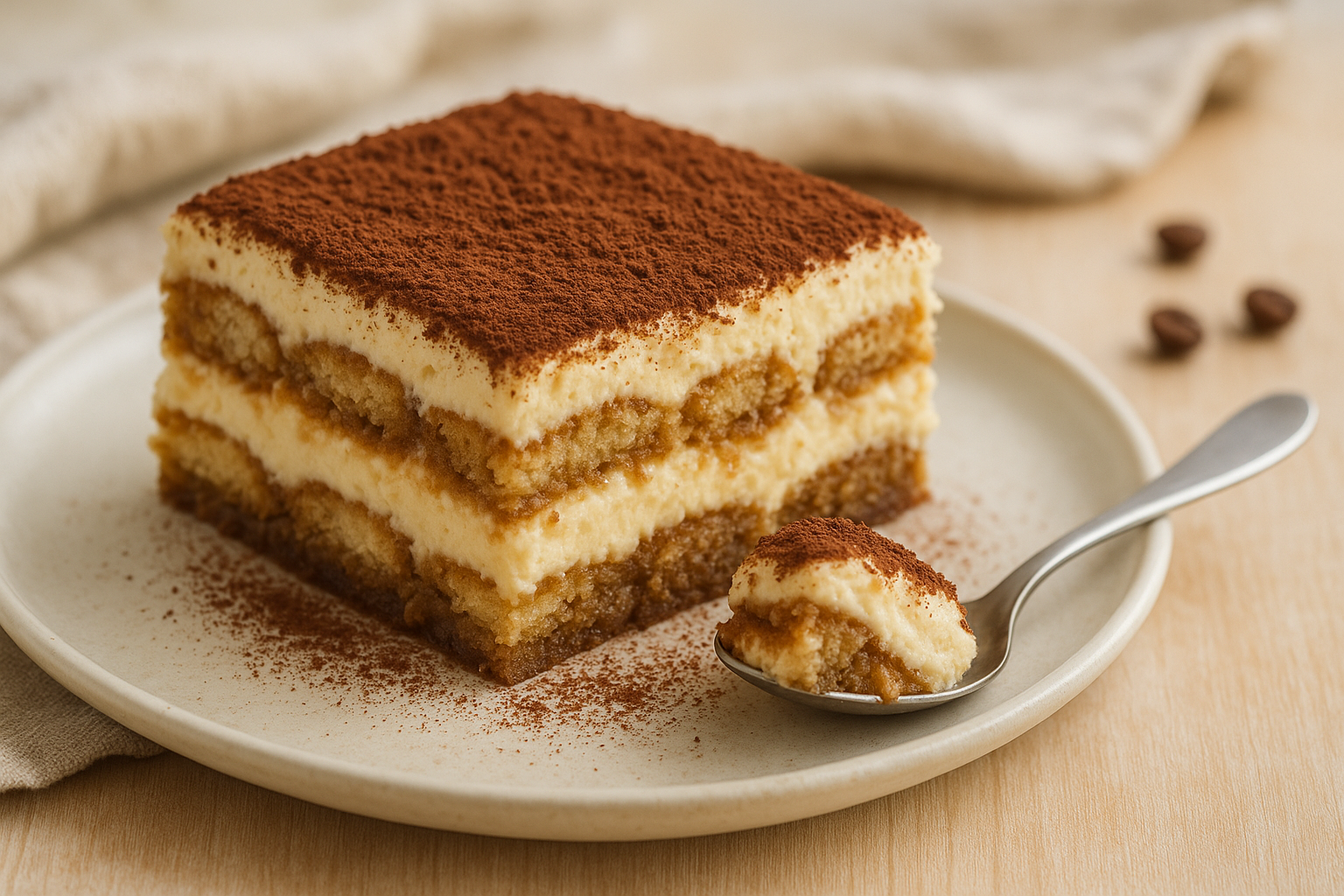 Tiramisú Clásico que Enamora en Cada Cucharada