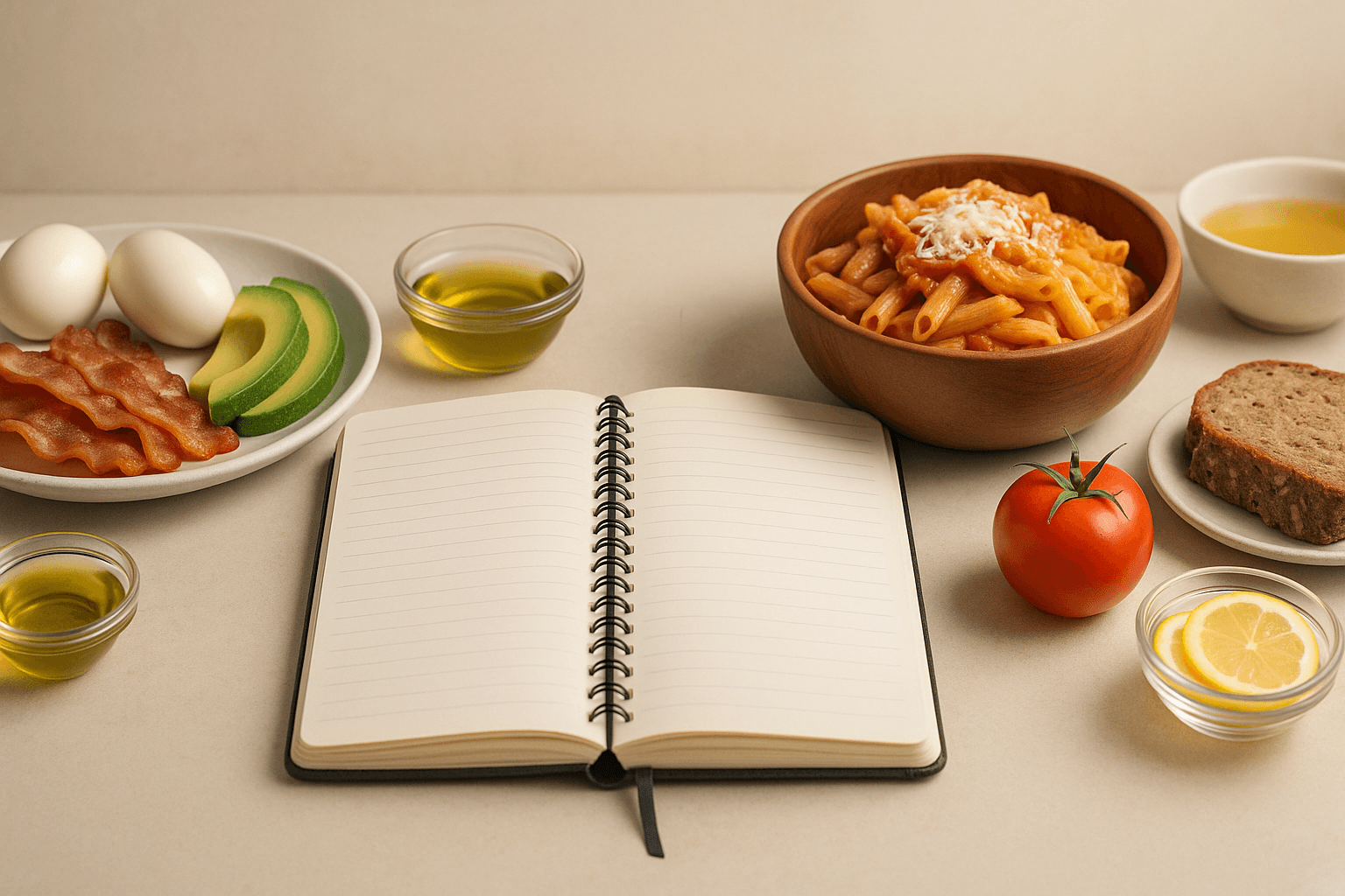 Imagen destacada de Explorando Diferentes Tipos de Recetas: Keto, Tradicional y Ayuno Intermitente