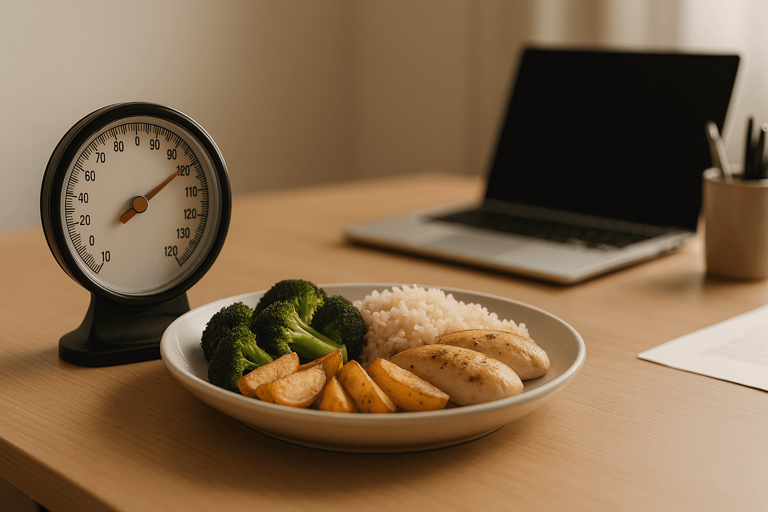 Imagen destacada de Cómo Mantener el Peso Comiendo Menú del Día en la Oficina