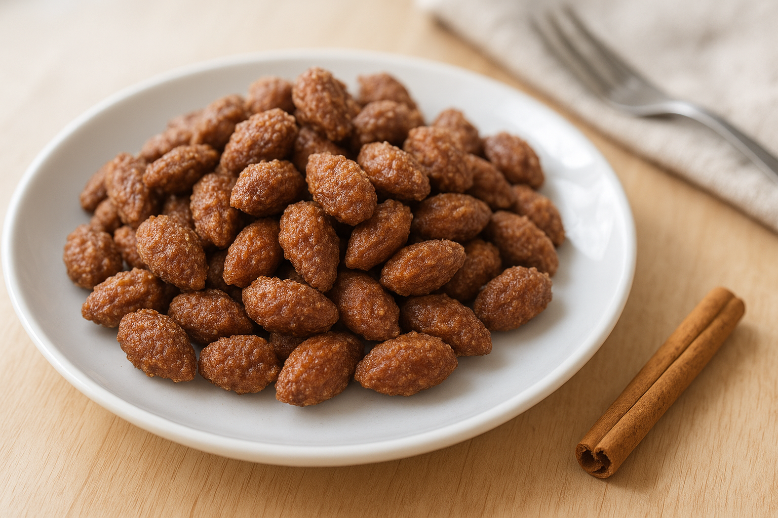 Irresistibles Almendras Garrapiñadas con Canela