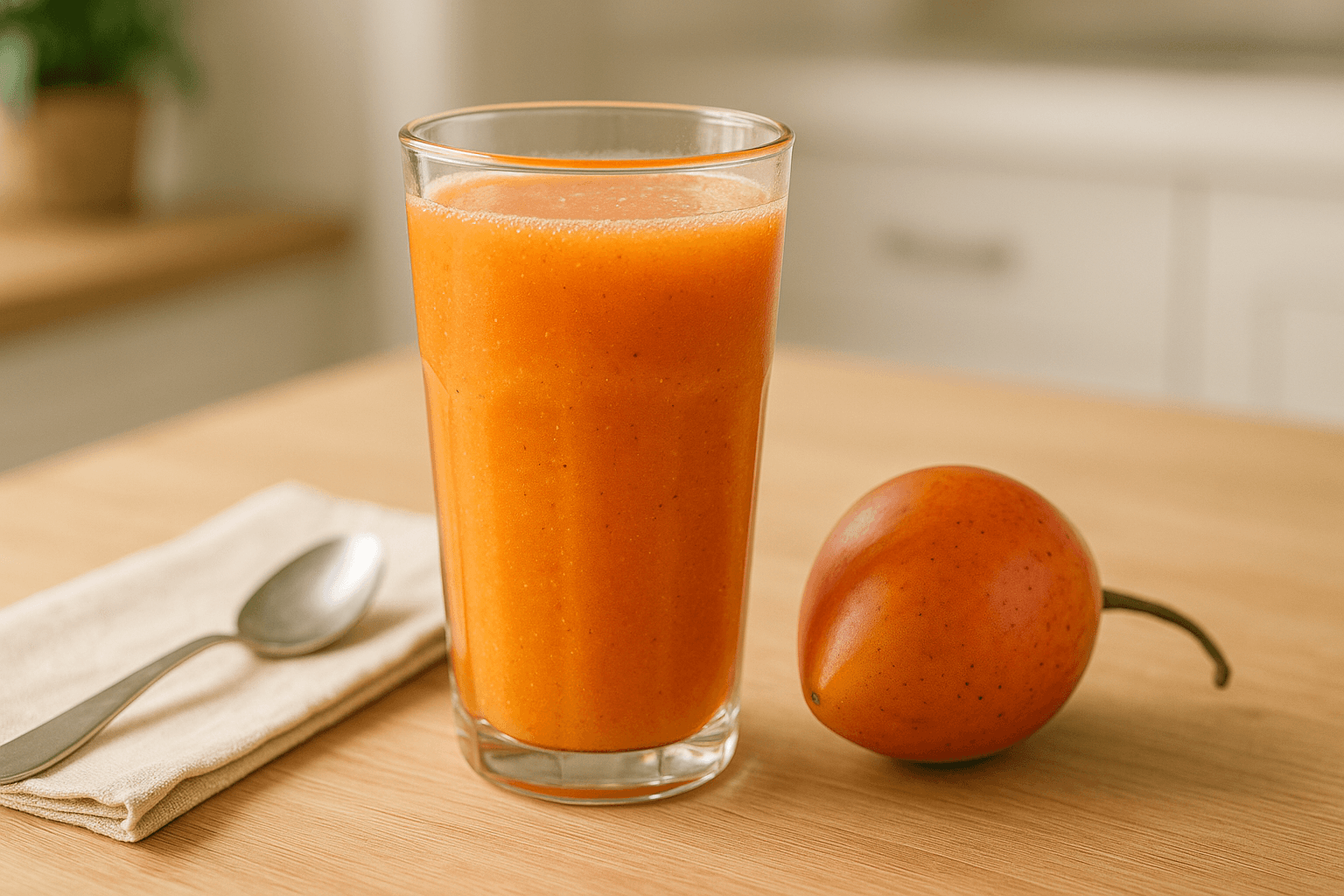 Jugo de Tomate de Árbol Refrescante y Nutritivo