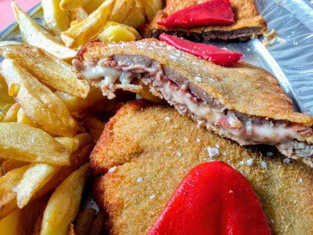 Plato de Cachopo Asturiano