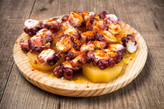 Plato de Pulpo a Feira