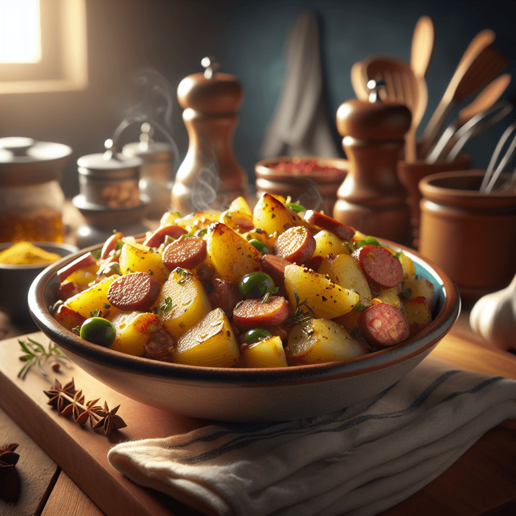 Plato de Patatas Mozárabes: Un Viaje de Sabor a la Época Medieval