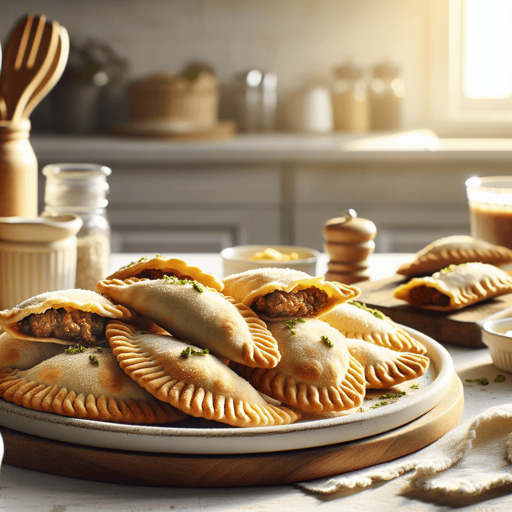 Plato de Empanadas de ciervo irresistibles