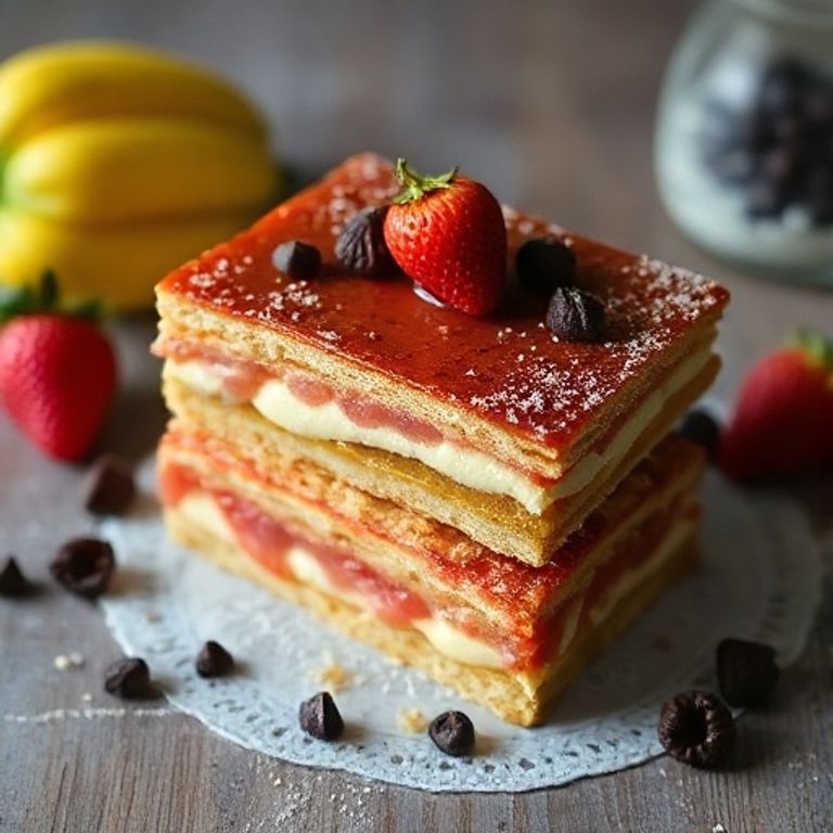Tarta de Galletas Tosta Rica con Nocilla
