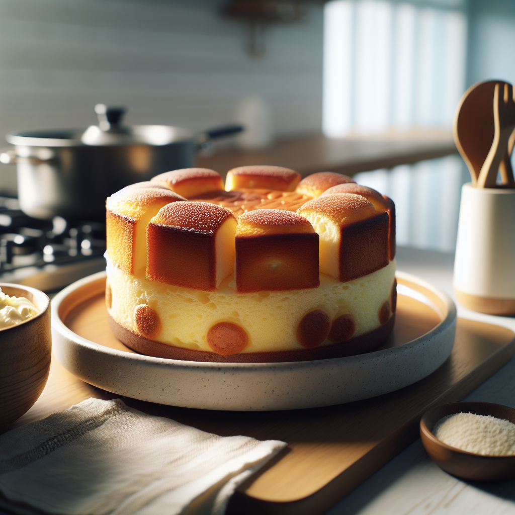 Bizcocho esponjoso en freidora de aire que te sorprenderá