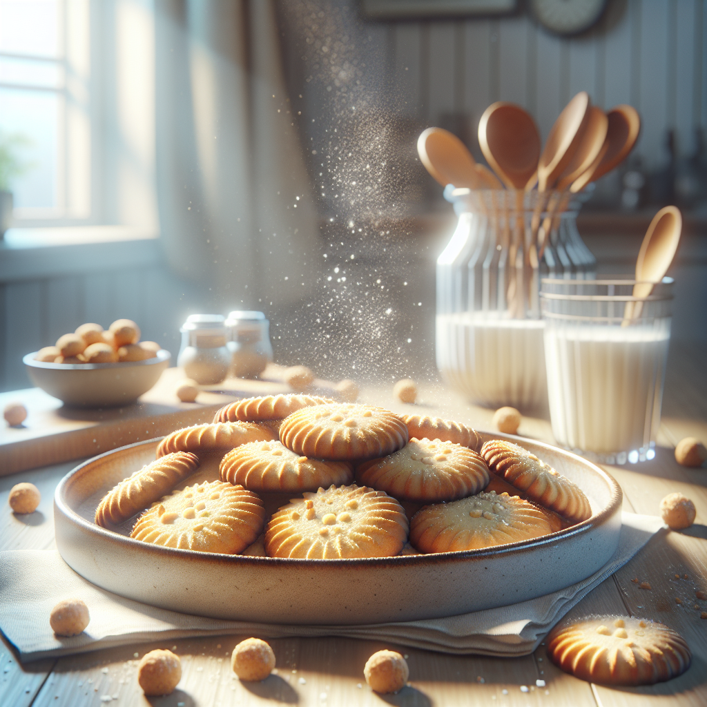 Galletas de mantequilla light irresistibles