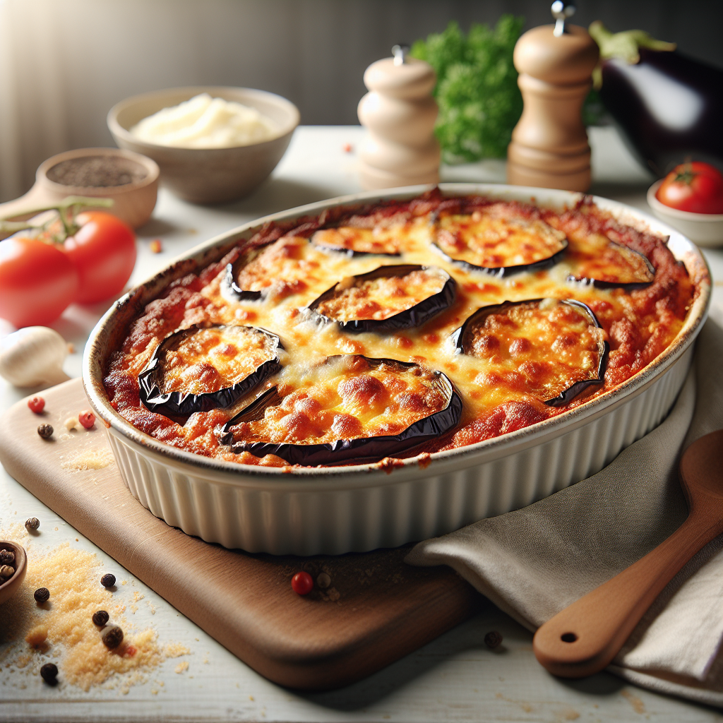 Berenjenas al Parmesano al Horno que te Sorprenderán