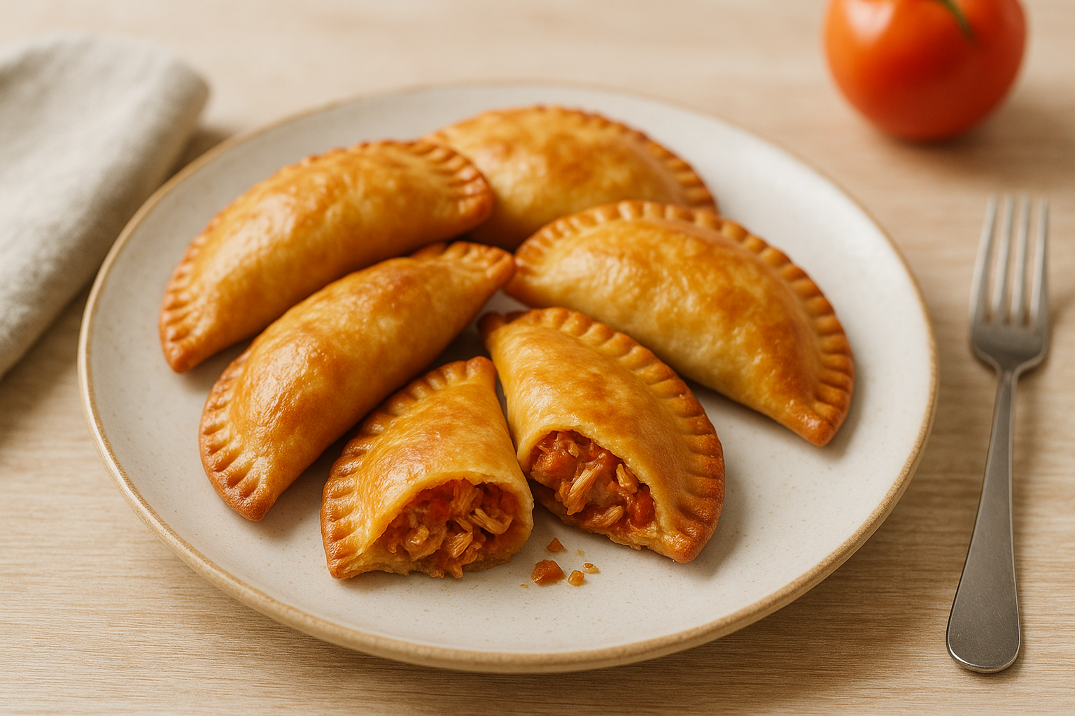 Empanadillas de atún irresistibles con obleas Buitoni