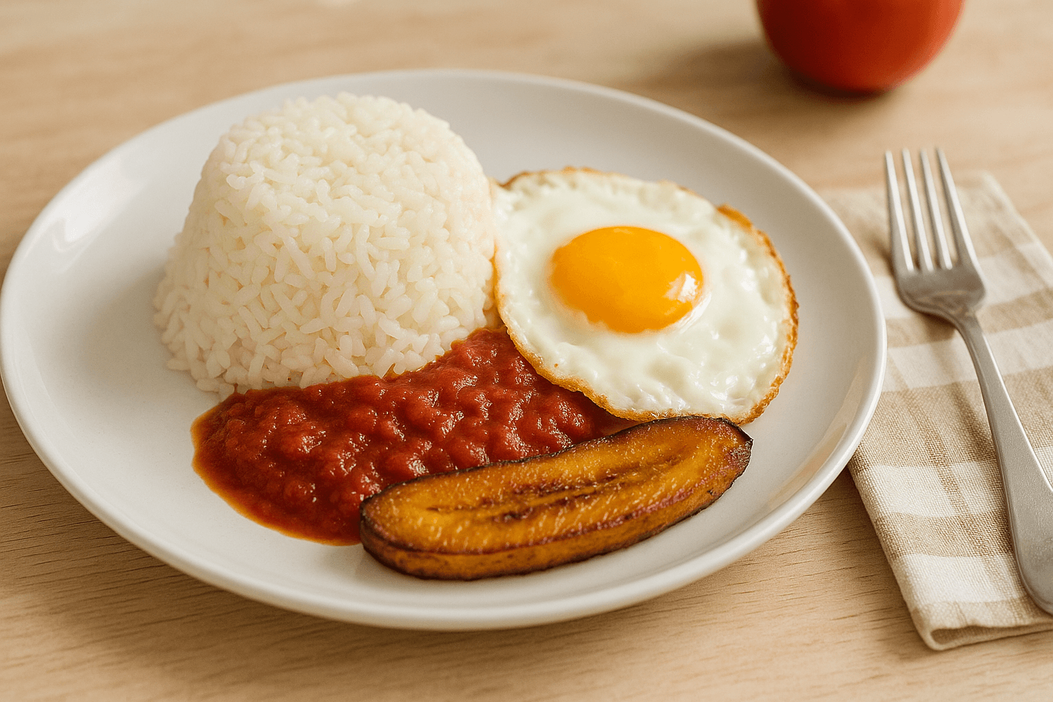Plato de Arroz a la Cubana: el Clásico que Nunca Falla