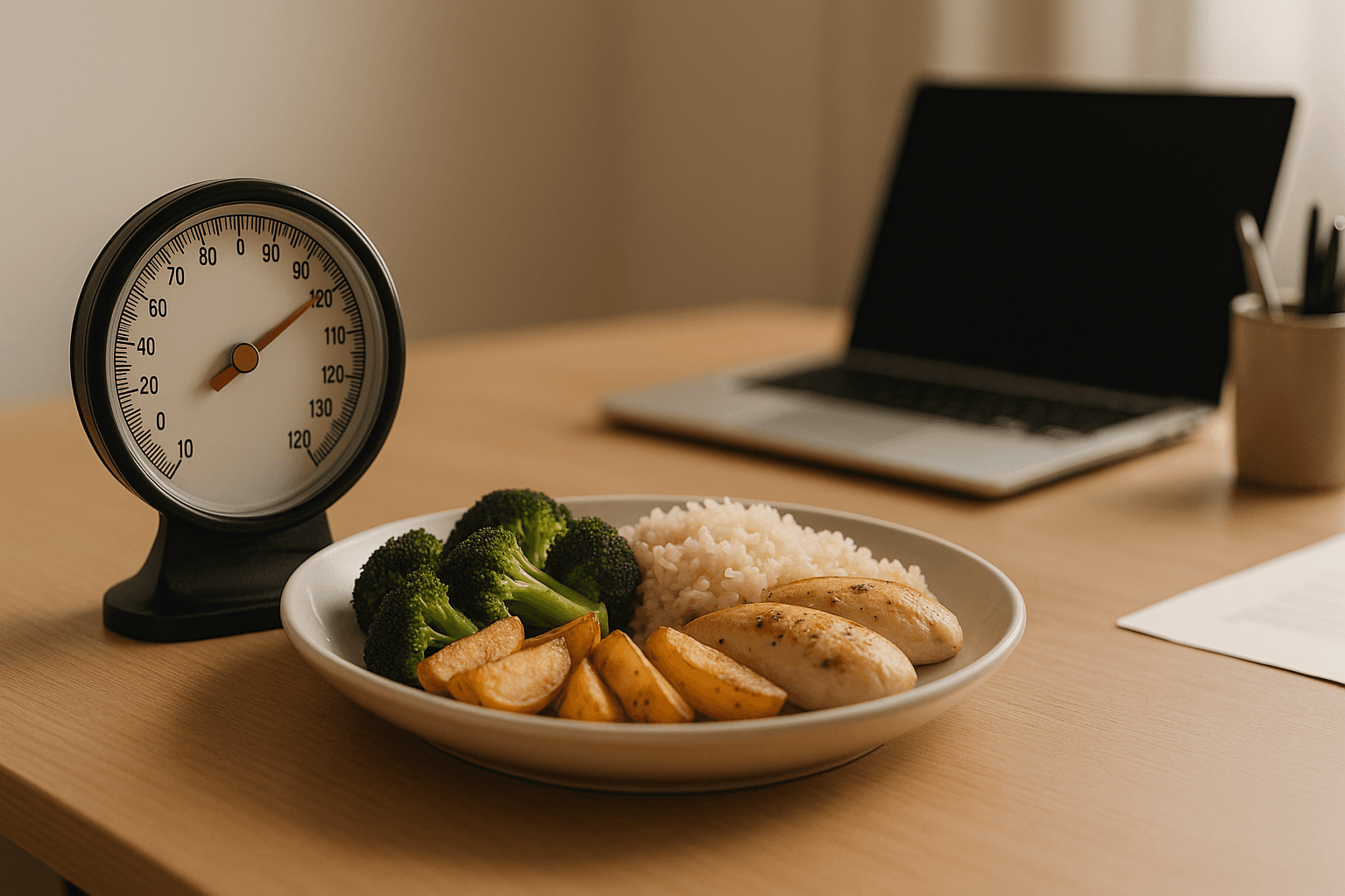 Imagen destacada de Cómo Mantener el Peso Comiendo Menú del Día en la Oficina